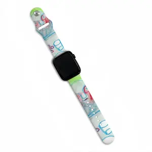 Everyday Micro-Scenes 001 iWatch Single Buckle Strap (Multi-Size)