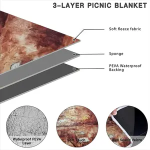 Firestorm Picnic Mat (Round)