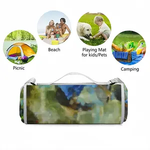 Floating Market Picnic Mat (Round)