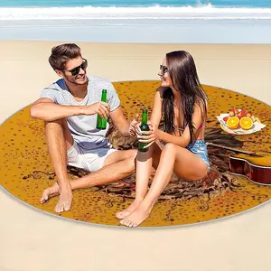 Cellular Universe Q Picnic Mat (Round)