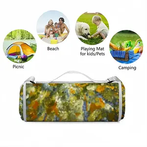 Cellular Universe H Picnic Mat (Round)