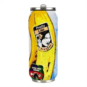 Banana Style - Pop Art Fruit Yellow Coke Can Mug