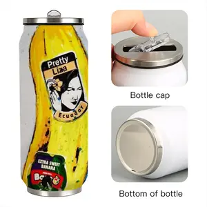 Banana Style - Pop Art Fruit Yellow Coke Can Mug