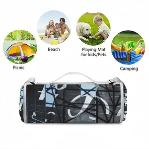 Let Go Picnic Mat (Round)