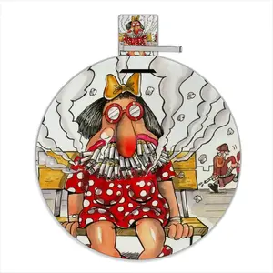 Chain Smoker Picnic Mat (Round)