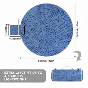 Ultramarin Picnic Mat (Round)