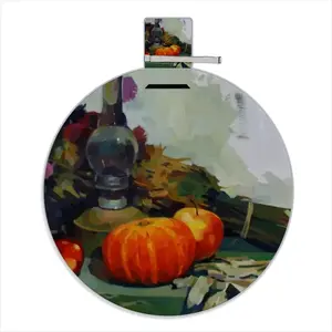 Autumn Still Life Picnic Mat (Round)