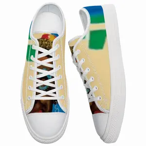 Men Vibes Of Magic Retro Canvas Shoes