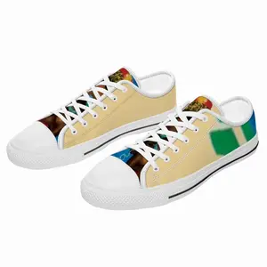 Men Vibes Of Magic Retro Canvas Shoes