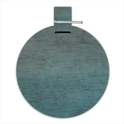 Hazy Shades Of Blue Picnic Mat (Round)