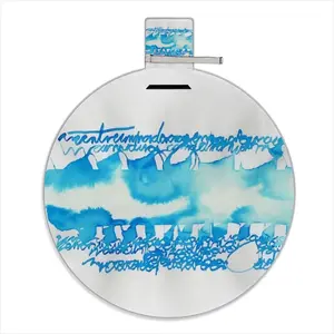 Calligraphic Landscape 009 Picnic Mat (Round)