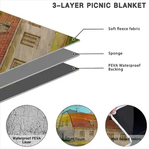 Ix (Tveten Gard Serie) Picnic Mat (Round)