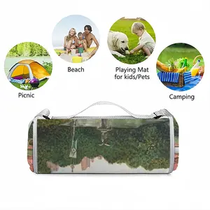 Bethesda Fountain Central Park New York City Picnic Mat (Round)