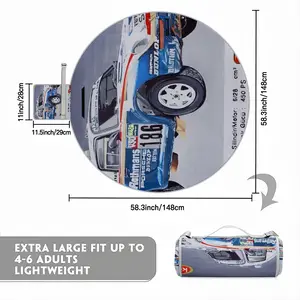 Porsche 959 Picnic Mat (Round)