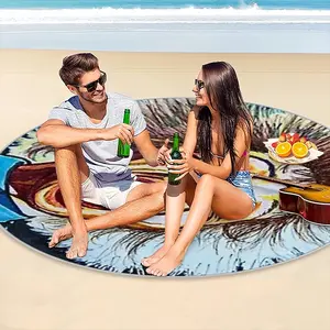 Scream Picnic Mat (Round)