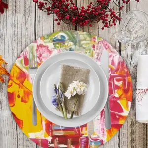 Agora Linen Placemat (Round)