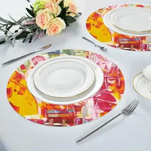 Agora Linen Placemat (Round)