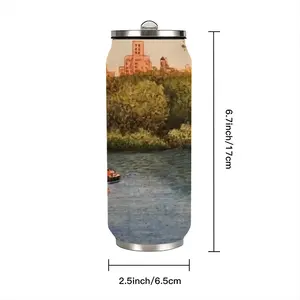 Boats In Central Park Coke Can Mug