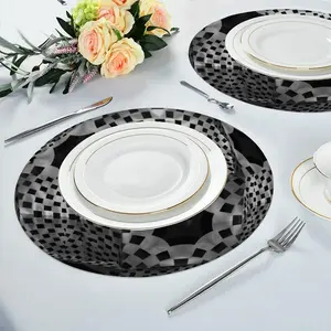 Reptile Linen Placemat (Round)