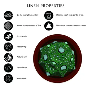 Mysterious Star Linen Placemat (Round)