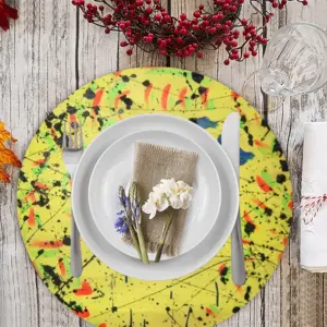 Joint Linen Placemat (Round)