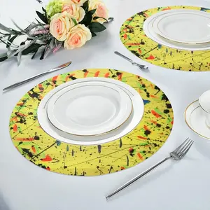 Joint Linen Placemat (Round)