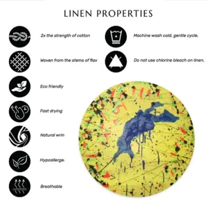 Joint Linen Placemat (Round)