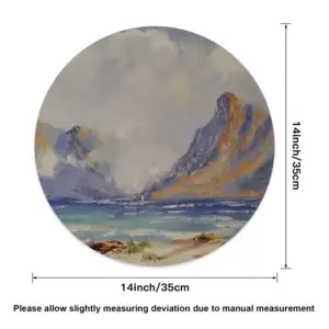 Houtbay Cape Town Linen Placemat (Round)