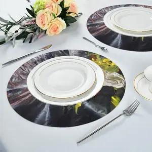 Collapse Linen Placemat (Round)