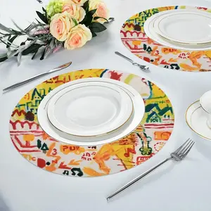 Metropolis Linen Placemat (Round)