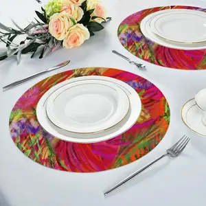 Tropical Series C Linen Placemat (Round)