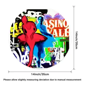 Casino Royale Linen Placemat (Round)