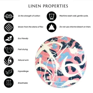 Enriched Linen Placemat (Round)