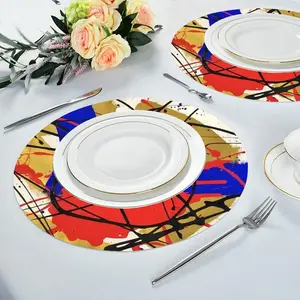 Meghan Linen Placemat (Round)