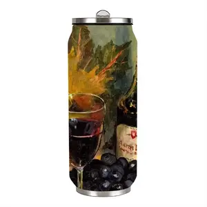 Bright Still Life With Wine Coke Can Mug