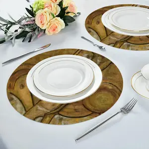 Kichotis Linen Placemat (Round)