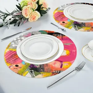 Rabid Linen Placemat (Round)