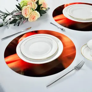 Pugilism Linen Placemat (Round)