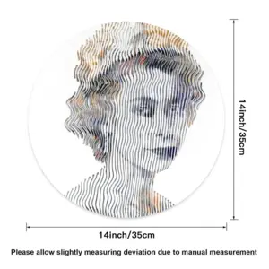 Queen Elizabeth 2 Linen Placemat (Round)