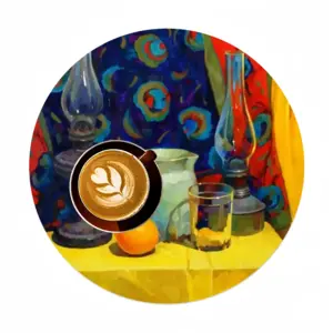 Still Life Linen Placemat (Round)