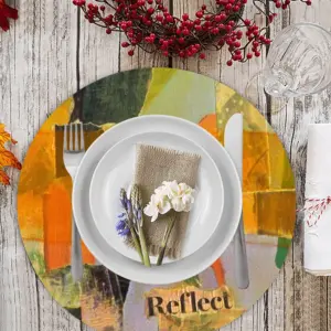 Recollections 4 Linen Placemat (Round)