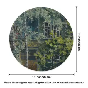 The Overgrown Old House Linen Placemat (Round)