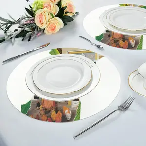 Procession Linen Placemat (Round)