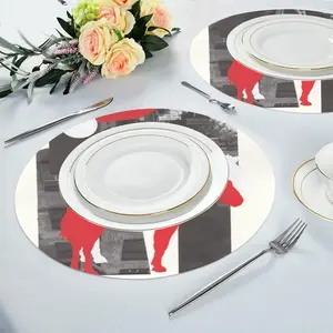 Wwf Przewalskis Horse Linen Placemat (Round)