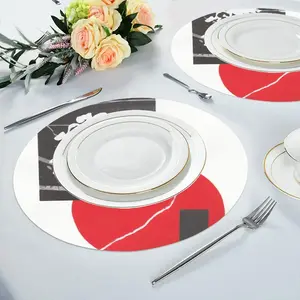 Ripped Ball Linen Placemat (Round)