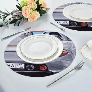 Carrera Gt Linen Placemat (Round)