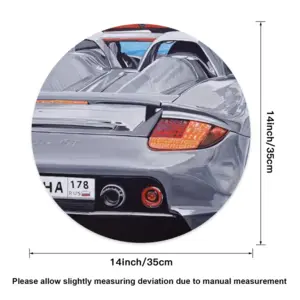 Carrera Gt Linen Placemat (Round)