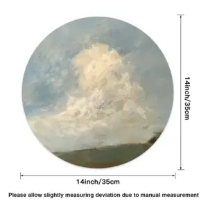 Big Cumulus Linen Placemat (Round)