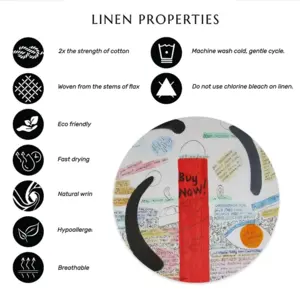 Buy Now Linen Placemat (Round)