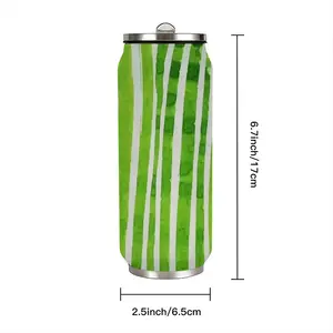 Green Lines Coke Can Mug